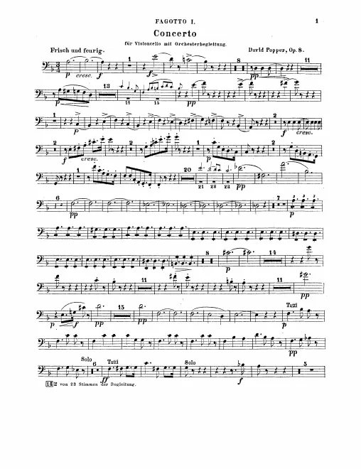 Bassoon 1, 2