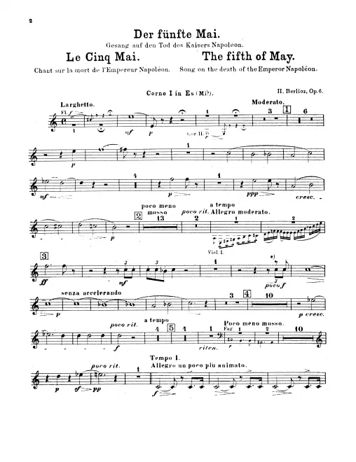 Horn 1, 2, 3, 4 (E♭, C)