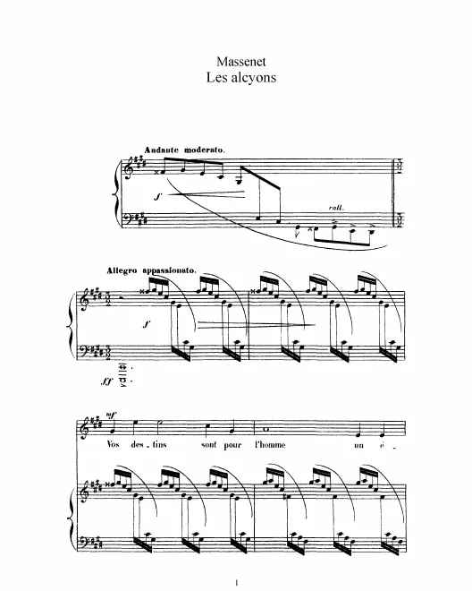 Complete Score (C♯ minor, high voice)