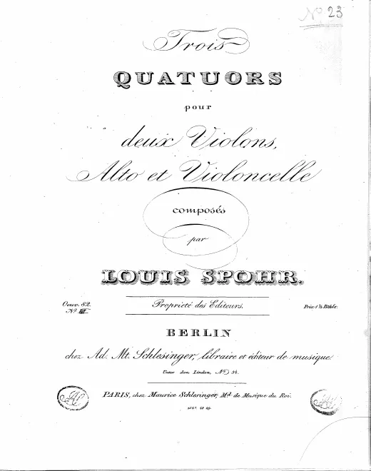 Violin 1 (with title page)