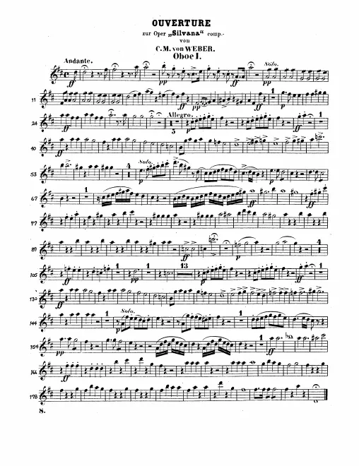 Oboe 1, 2