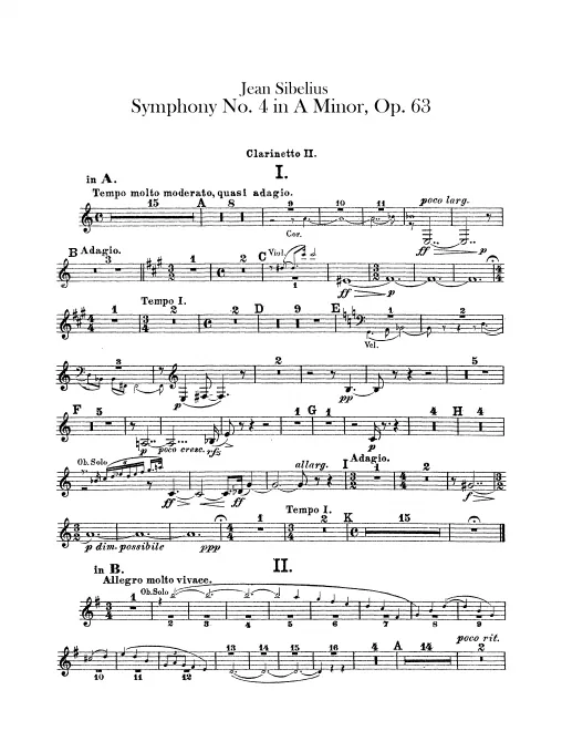 Clarinet 2 (B♭/A)