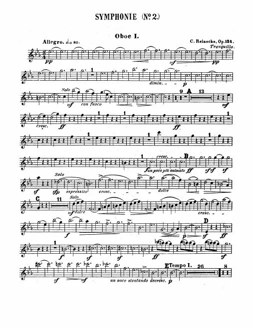 Oboe 1, 2