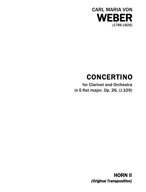 Horn 2 (C, E♭)