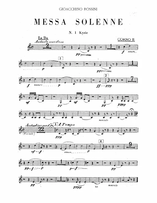 Horn 2 (C, F, E, D, E♭)