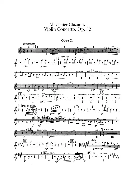 Oboe 1, 2