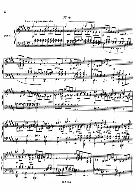Complete score (scan)