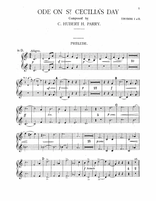 Trumpet 1/2 (C/D/E♭/F), 3/4 (C/E♭)