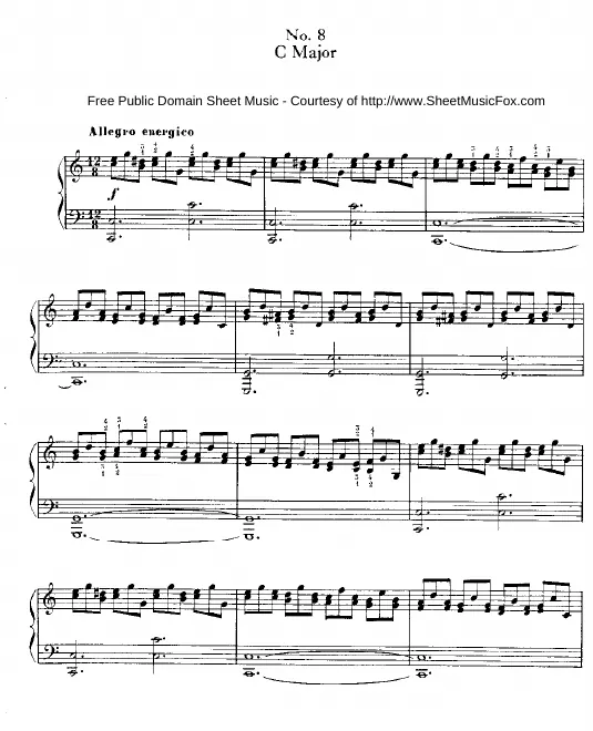 No.8 in C major
