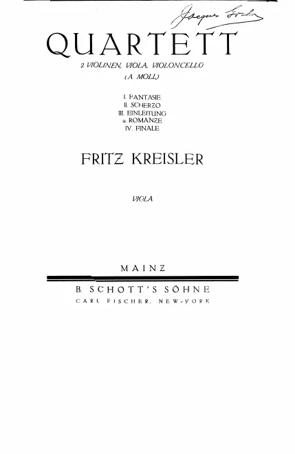 Viola Part