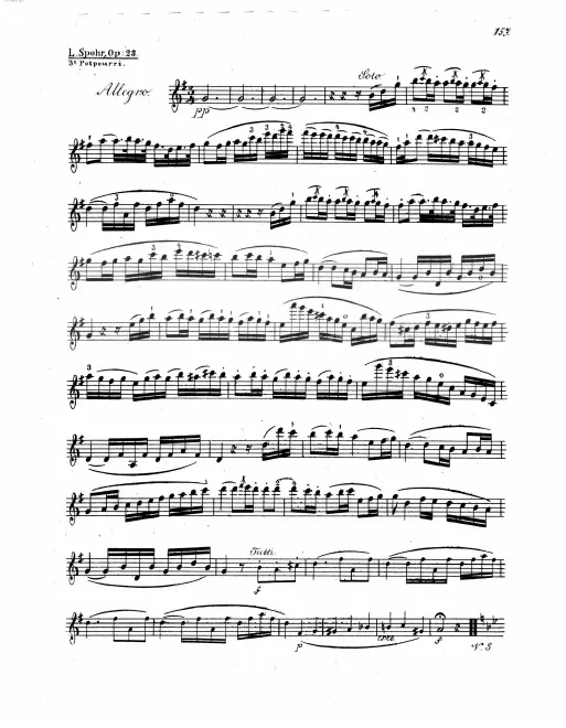 Violin solo
