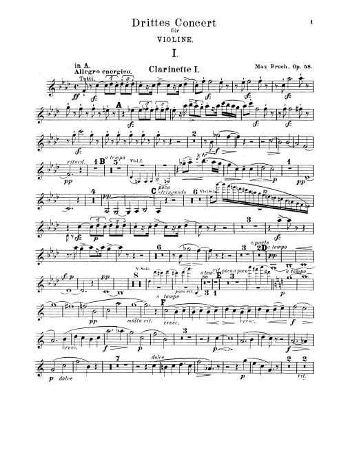 Clarinet 1, 2 (A)