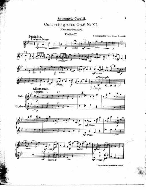 Violins II