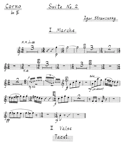 Horn (F)