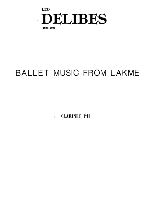 Clarinet 1/2 (A/B♭)