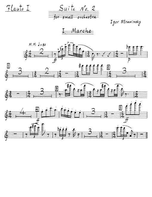 Flute 1, 2/Piccolo