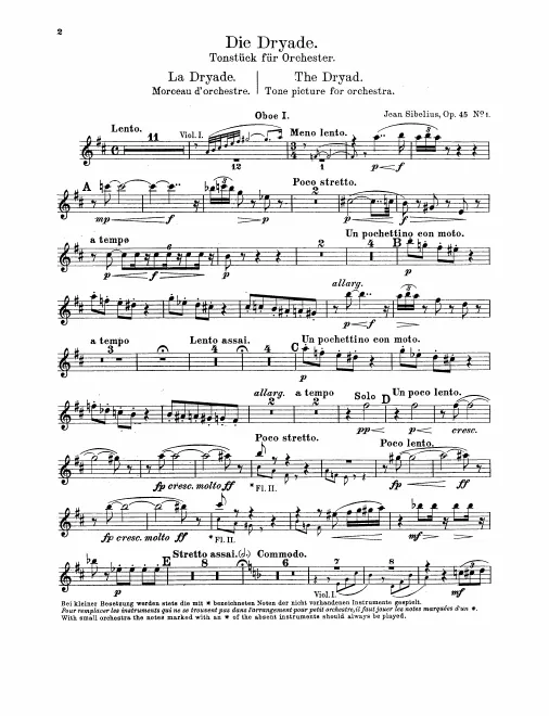 Oboe 1, 2