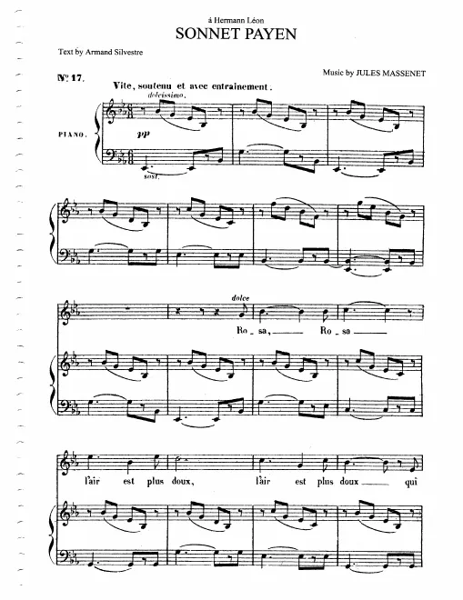 Complete Score (E Major: medium voice and piano)