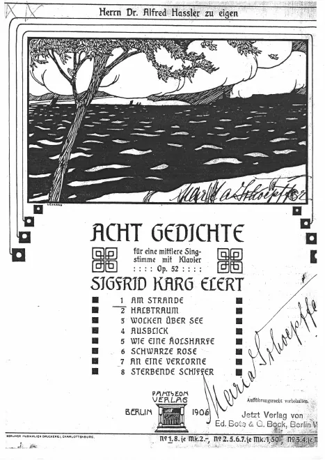 1. Am Strande (includes cover)