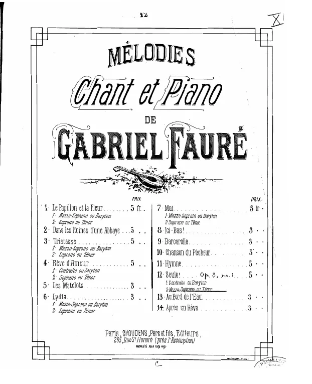 Complete Score (G minor)