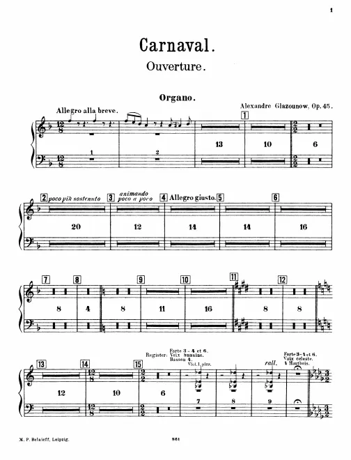 Organ (ad. lib.)