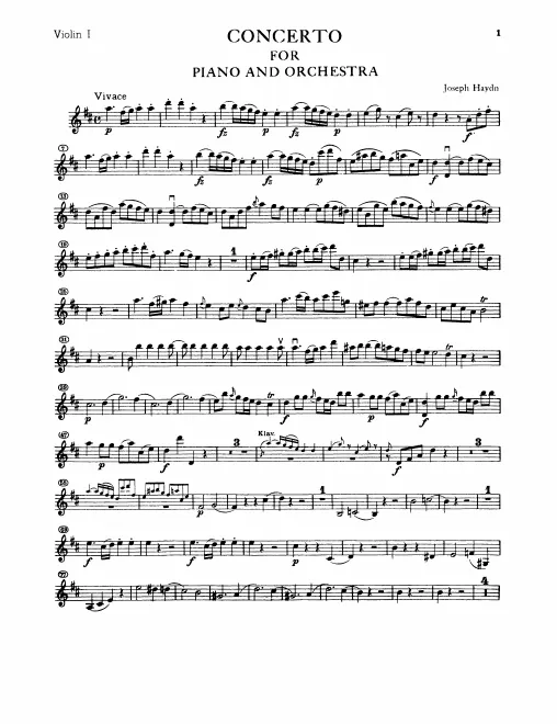 Violins I