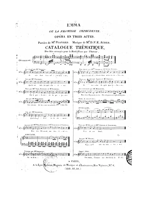 No.9, Trio: "Ah! mon père" (Act II, No.9)