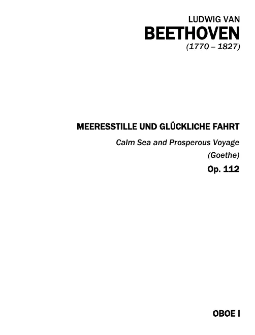 Oboe 1, 2