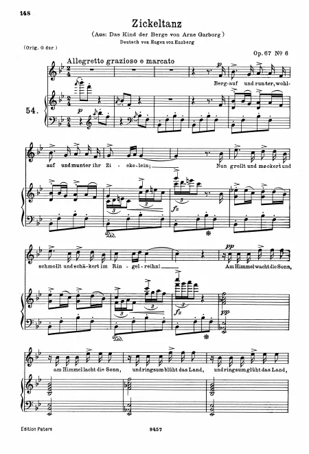 Complete Score (high key, B♭ major)