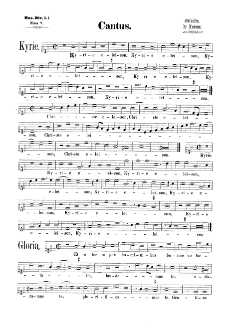 Cantus (monochrome)