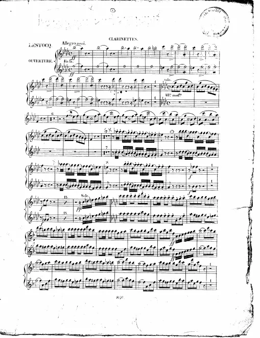 Clarinet 1/2 (A)