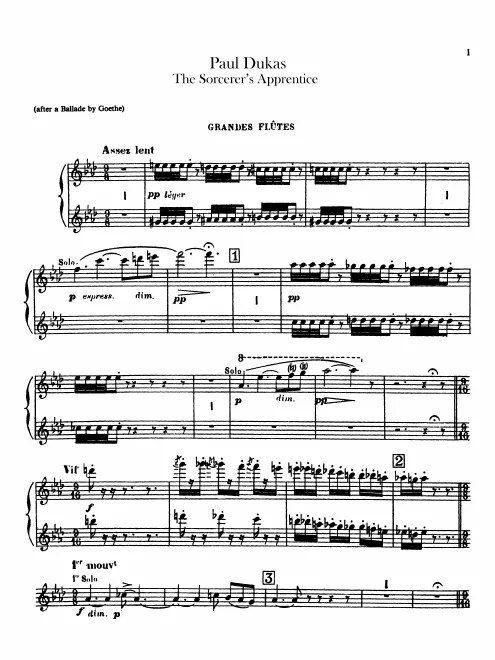 Flute 1/2, Piccolo
