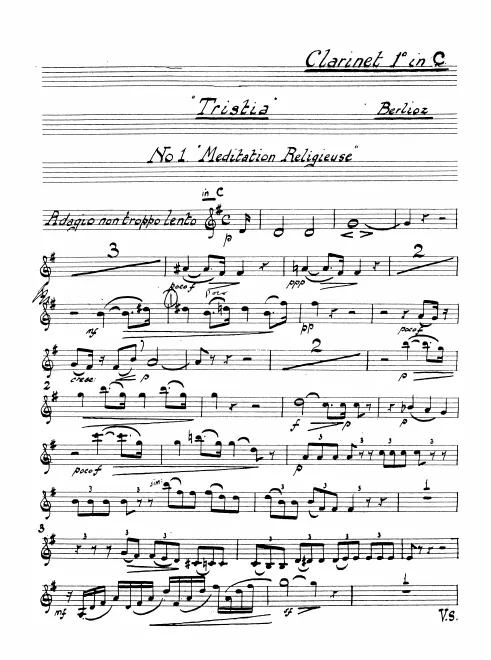 Clarinet 1, 2 (C/B♭)