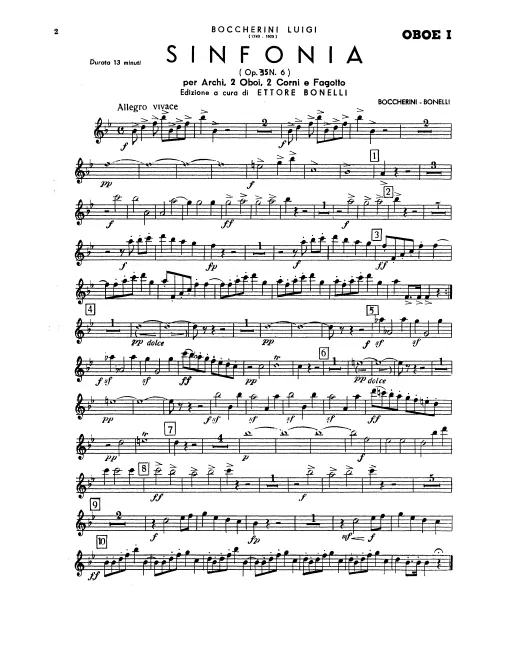 Oboe 1, 2