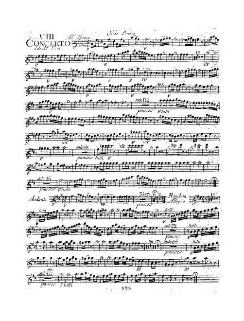 Incomplete Orchestra Parts