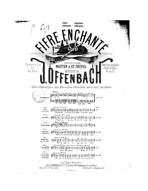 No.5, Madrigal: "Ce bouquet, si coquet"