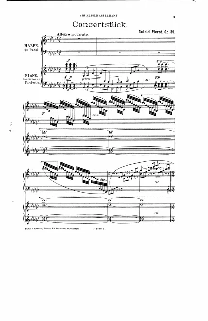 First page of Konzertstück