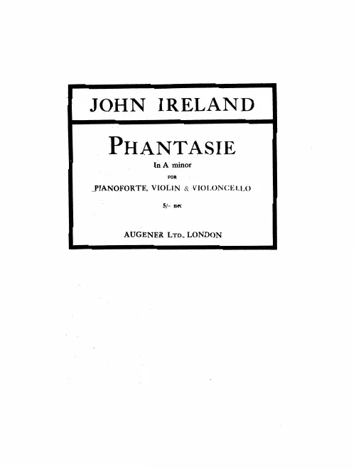 First page of Phantasie