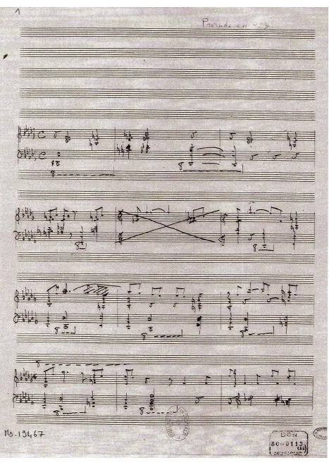 First page of Prelude in D♭ Major