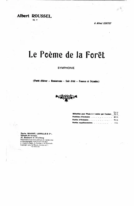 First page of Symphony No.1