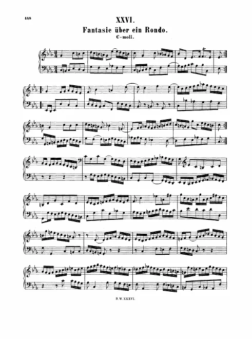 First page of Fantasia