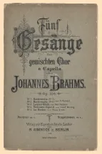 First page of 5 Songs