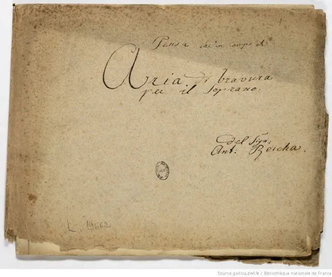 First page of Pensa che in campo