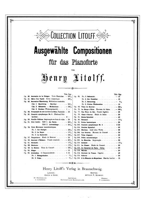 First page of Le carnaval de Paris
