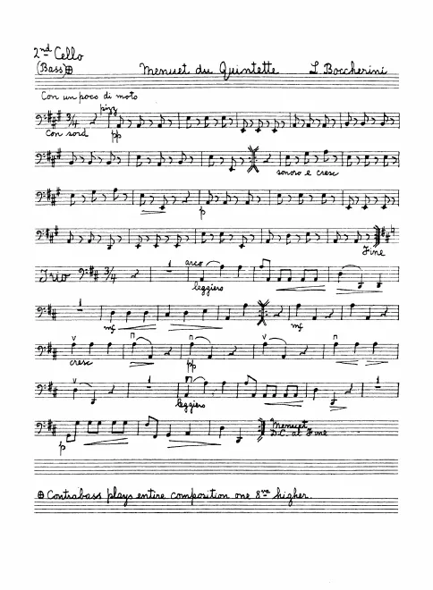 Cello 2 (or Bass)