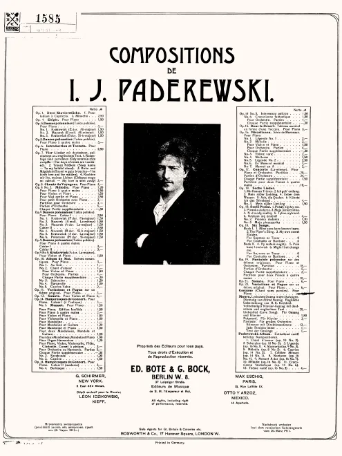 First page of Canzone