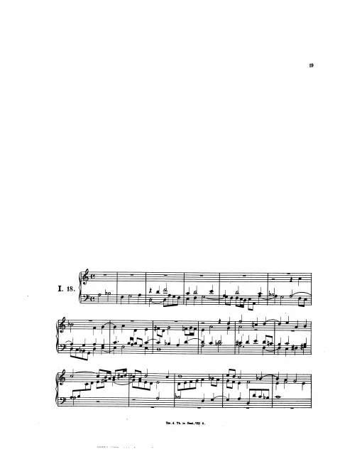 First page of Magnificat Fugue