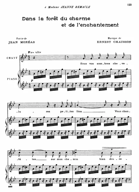 First page of 2 Mélodies