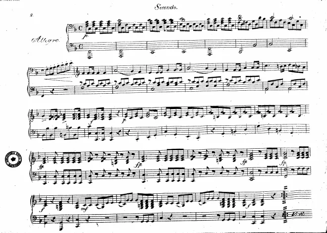 First page of Sonatine