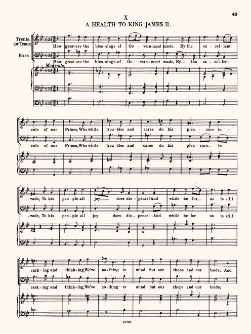 First page of How Great Are the Blessings